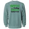 Unisex Midweight Pigment-Dyed Crewneck Sweatshirt Thumbnail