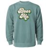 Unisex Midweight Pigment-Dyed Crewneck Sweatshirt Thumbnail