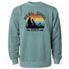 Unisex Midweight Pigment-Dyed Crewneck Sweatshirt Thumbnail