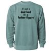 Unisex Midweight Pigment-Dyed Crewneck Sweatshirt Thumbnail