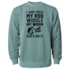 Unisex Midweight Pigment-Dyed Crewneck Sweatshirt Thumbnail