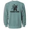 Unisex Midweight Pigment-Dyed Crewneck Sweatshirt Thumbnail