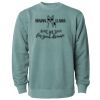 Unisex Midweight Pigment-Dyed Crewneck Sweatshirt Thumbnail