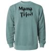 Unisex Midweight Pigment-Dyed Crewneck Sweatshirt Thumbnail