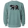 Unisex Midweight Pigment-Dyed Crewneck Sweatshirt Thumbnail