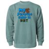 Unisex Midweight Pigment-Dyed Crewneck Sweatshirt Thumbnail