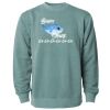 Unisex Midweight Pigment-Dyed Crewneck Sweatshirt Thumbnail