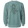 Unisex Midweight Pigment-Dyed Crewneck Sweatshirt Thumbnail