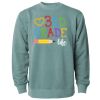 Unisex Midweight Pigment-Dyed Crewneck Sweatshirt Thumbnail