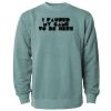 Unisex Midweight Pigment-Dyed Crewneck Sweatshirt Thumbnail