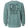 Unisex Midweight Pigment-Dyed Crewneck Sweatshirt Thumbnail