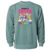 Unisex Midweight Pigment-Dyed Crewneck Sweatshirt Thumbnail