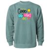 Unisex Midweight Pigment-Dyed Crewneck Sweatshirt Thumbnail