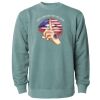 Unisex Midweight Pigment-Dyed Crewneck Sweatshirt Thumbnail