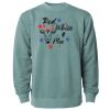 Unisex Midweight Pigment-Dyed Crewneck Sweatshirt Thumbnail