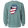 Unisex Midweight Pigment-Dyed Crewneck Sweatshirt Thumbnail