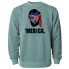 Unisex Midweight Pigment-Dyed Crewneck Sweatshirt Thumbnail