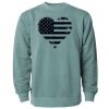 Unisex Midweight Pigment-Dyed Crewneck Sweatshirt Thumbnail