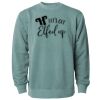 Unisex Midweight Pigment-Dyed Crewneck Sweatshirt Thumbnail