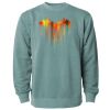 Unisex Midweight Pigment-Dyed Crewneck Sweatshirt Thumbnail