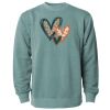 Unisex Midweight Pigment-Dyed Crewneck Sweatshirt Thumbnail