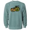 Unisex Midweight Pigment-Dyed Crewneck Sweatshirt Thumbnail