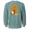 Unisex Midweight Pigment-Dyed Crewneck Sweatshirt Thumbnail