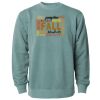 Unisex Midweight Pigment-Dyed Crewneck Sweatshirt Thumbnail