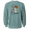 Unisex Midweight Pigment-Dyed Crewneck Sweatshirt Thumbnail