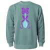 Unisex Midweight Pigment-Dyed Crewneck Sweatshirt Thumbnail