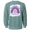 Unisex Midweight Pigment-Dyed Crewneck Sweatshirt Thumbnail