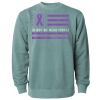 Unisex Midweight Pigment-Dyed Crewneck Sweatshirt Thumbnail