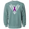 Unisex Midweight Pigment-Dyed Crewneck Sweatshirt Thumbnail