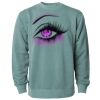 Unisex Midweight Pigment-Dyed Crewneck Sweatshirt Thumbnail