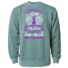 Unisex Midweight Pigment-Dyed Crewneck Sweatshirt Thumbnail