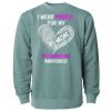 Unisex Midweight Pigment-Dyed Crewneck Sweatshirt Thumbnail