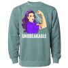 Unisex Midweight Pigment-Dyed Crewneck Sweatshirt Thumbnail