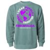 Unisex Midweight Pigment-Dyed Crewneck Sweatshirt Thumbnail