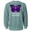 Unisex Midweight Pigment-Dyed Crewneck Sweatshirt Thumbnail