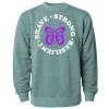 Unisex Midweight Pigment-Dyed Crewneck Sweatshirt Thumbnail