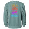 Unisex Midweight Pigment-Dyed Crewneck Sweatshirt Thumbnail