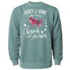 Unisex Midweight Pigment-Dyed Crewneck Sweatshirt Thumbnail