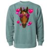 Unisex Midweight Pigment-Dyed Crewneck Sweatshirt Thumbnail