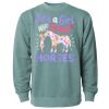 Unisex Midweight Pigment-Dyed Crewneck Sweatshirt Thumbnail