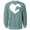 Unisex Midweight Pigment-Dyed Crewneck Sweatshirt Thumbnail