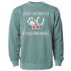 Unisex Midweight Pigment-Dyed Crewneck Sweatshirt Thumbnail