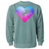 Unisex Midweight Pigment-Dyed Crewneck Sweatshirt Thumbnail