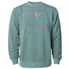 Unisex Midweight Pigment-Dyed Crewneck Sweatshirt Thumbnail