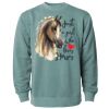 Unisex Midweight Pigment-Dyed Crewneck Sweatshirt Thumbnail