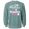 Unisex Midweight Pigment-Dyed Crewneck Sweatshirt Thumbnail